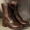 Boots For Women | Lace-Up Mid-Calf Design