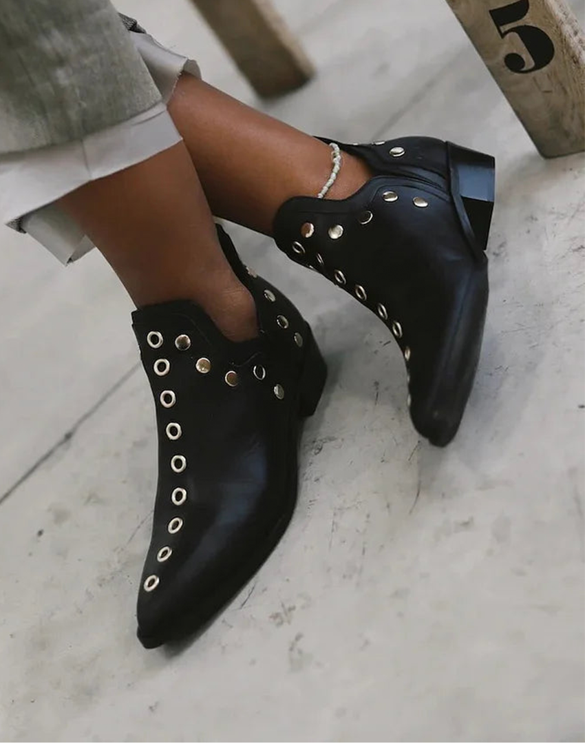 Boots for Women | Studded Ankle-Height