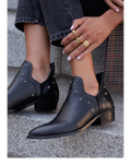 Boots for Women | Ankle-Height Studded Detail