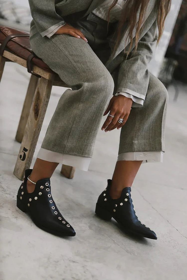 Boots for Women | Studded Ankle-Height