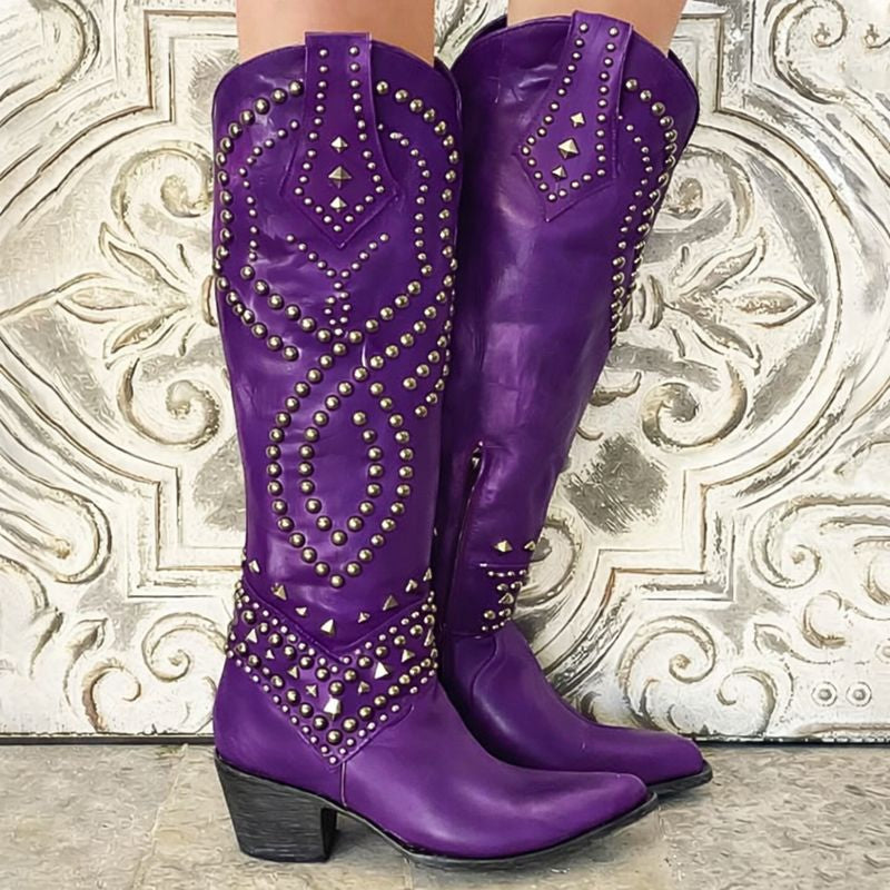 Cowboy Boots For Women | Knee-High Western-Inspired Profile