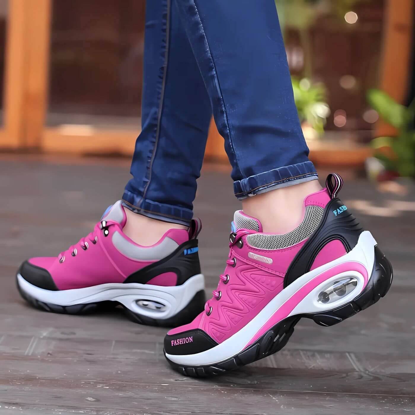Sneakers For Women | Orthopedic Lace-Up Low Top