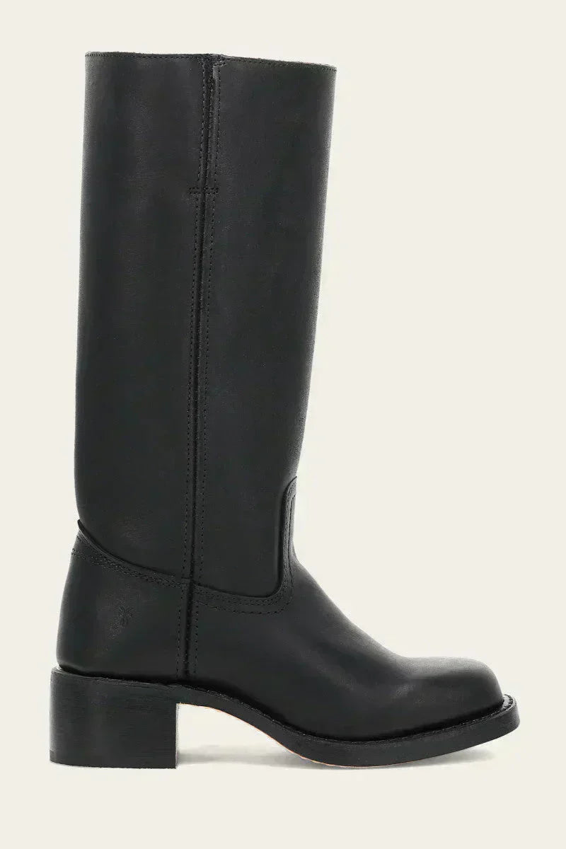 Boots For Women | Mid Calf Block Heel With Closed Toe