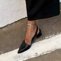 Flats For Women | Pointed Toe Slingback Style