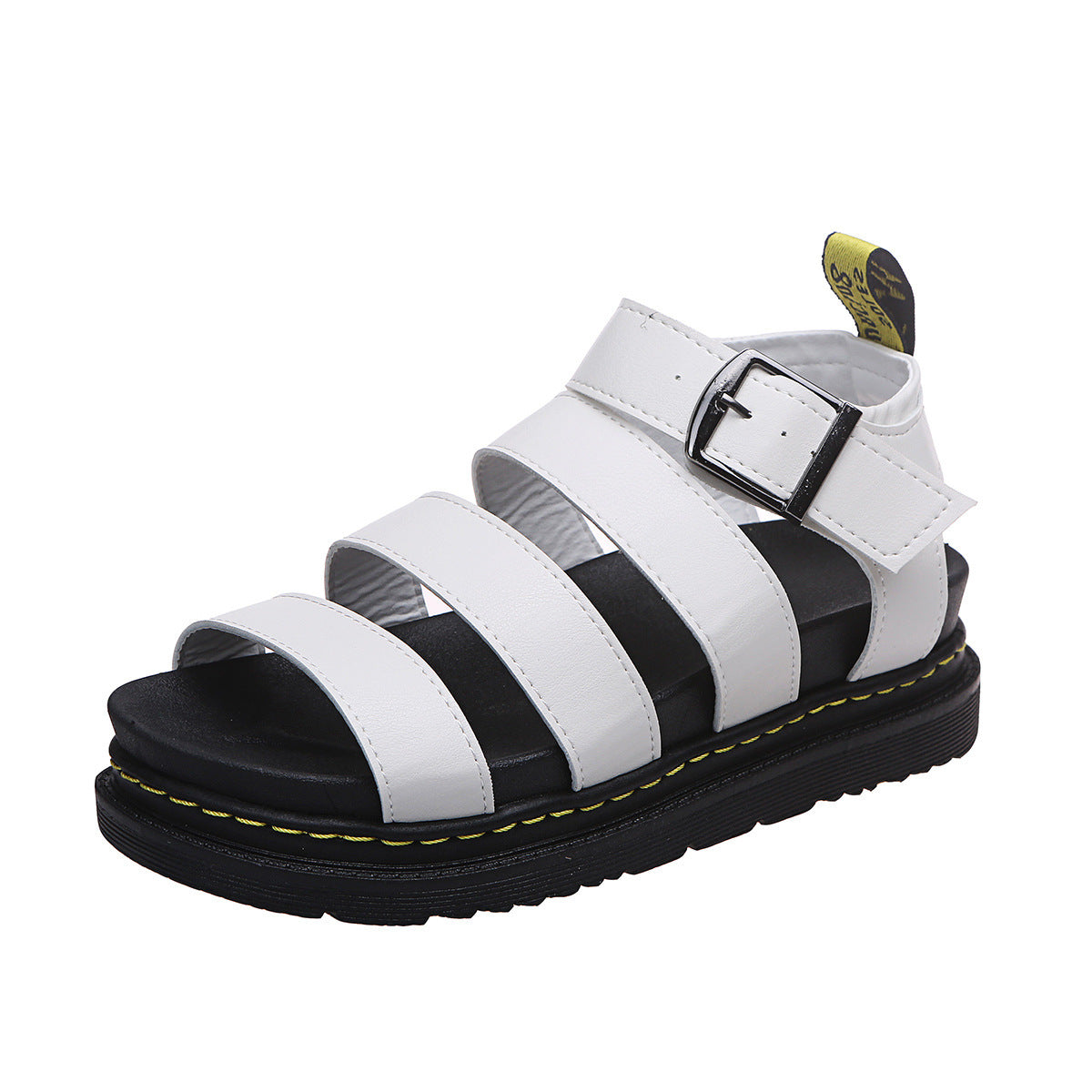 Sandals For Women | Triple Strap Platform Ankle Buckle