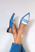 Loafers for Women |  Open Back Pointed Toe