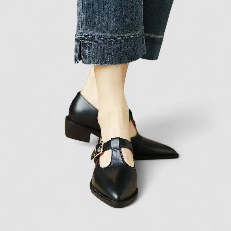 Mary Jane Shoes for Women | Low Block-Heel