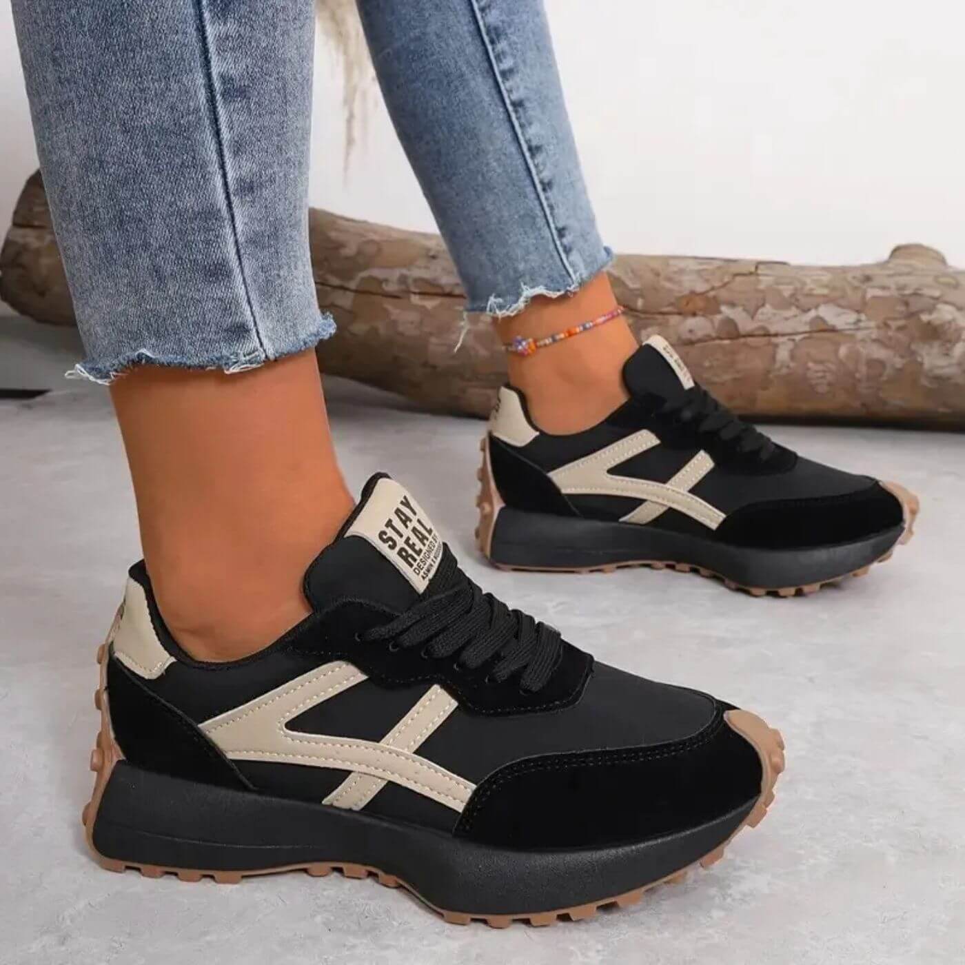Sneakers For Women | Orthopedic Panel Upper Design