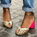 Sandals For Women | Open Toe Ankle Strap Block Heel