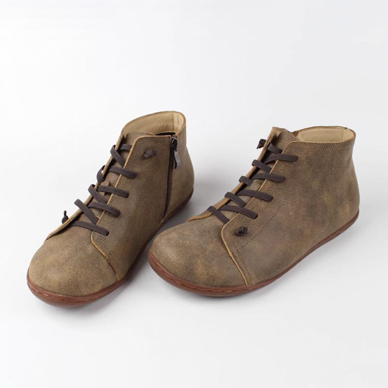 Boots For Women | Lace-Up Casual Ankle