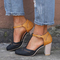 Mary Jane Shoes for Women | T-Strap Block Heel