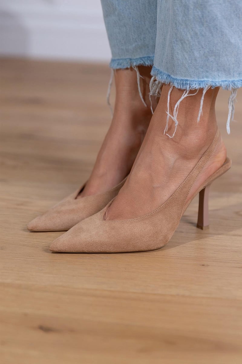 Slingback Heels for Women | Pointed Toe